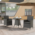 Juego de Comedor de Exterior 3 Piezas