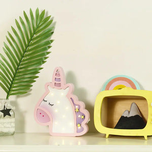 Nordic Unicorn Wall Lamp for Bedroom Decor and Gifts