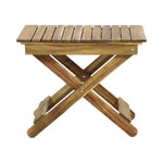 Mesa de Madera Artesanal de Acacia