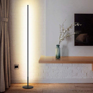 Lámpara de pie LED RGB regulable/18W/230V Wi-Fi Tuya + mando a distancia