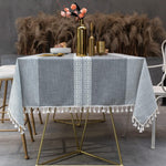 Mantel Boho con Flecos