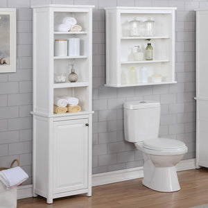 Estantería de Baño con Puerta