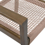 Set de 2 Sillas Trenzadas de Madera de Acacia