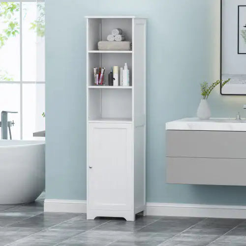 Estantería de Baño con Puerta