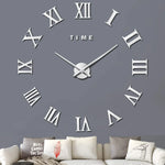 Reloj de Pared con Números Romanos 3D