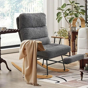 Sillón Mecedora con Reposapiés