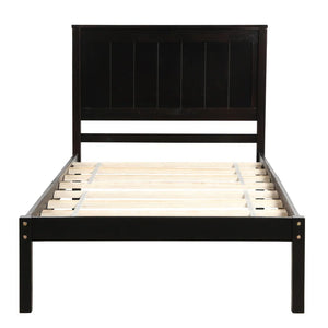 Cama de Madera de Pino con Plataforma