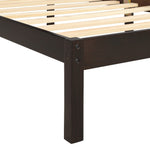 Cama de Madera de Pino con Plataforma