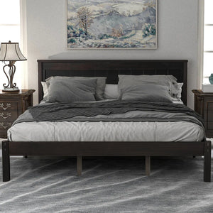 Cama de Madera de Pino con Plataforma