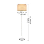 Minimalist American Floor Lamp with Pull Chain Decor