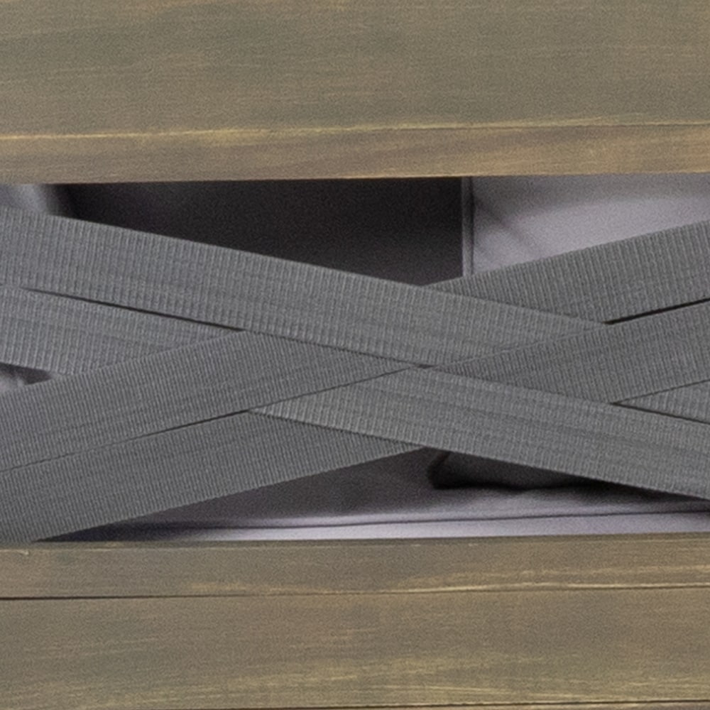Sofá Cama de Madera de Acacia con Cojines Impermeables
