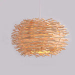 Southeast Asian Rattan Pendant Light for Restaurants
