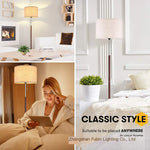 Minimalist American Floor Lamp with Pull Chain Decor