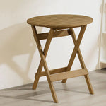 Portable Wooden Folding Dining Table and Chair Set