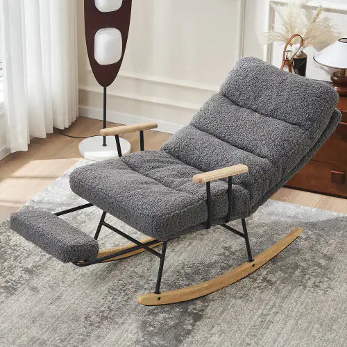 Sillón Mecedora con Reposapiés