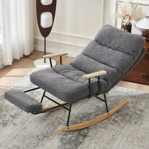 Sillón Mecedora con Reposapiés