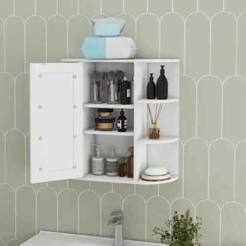 Gabinete de Baño con Estantes Ajustables