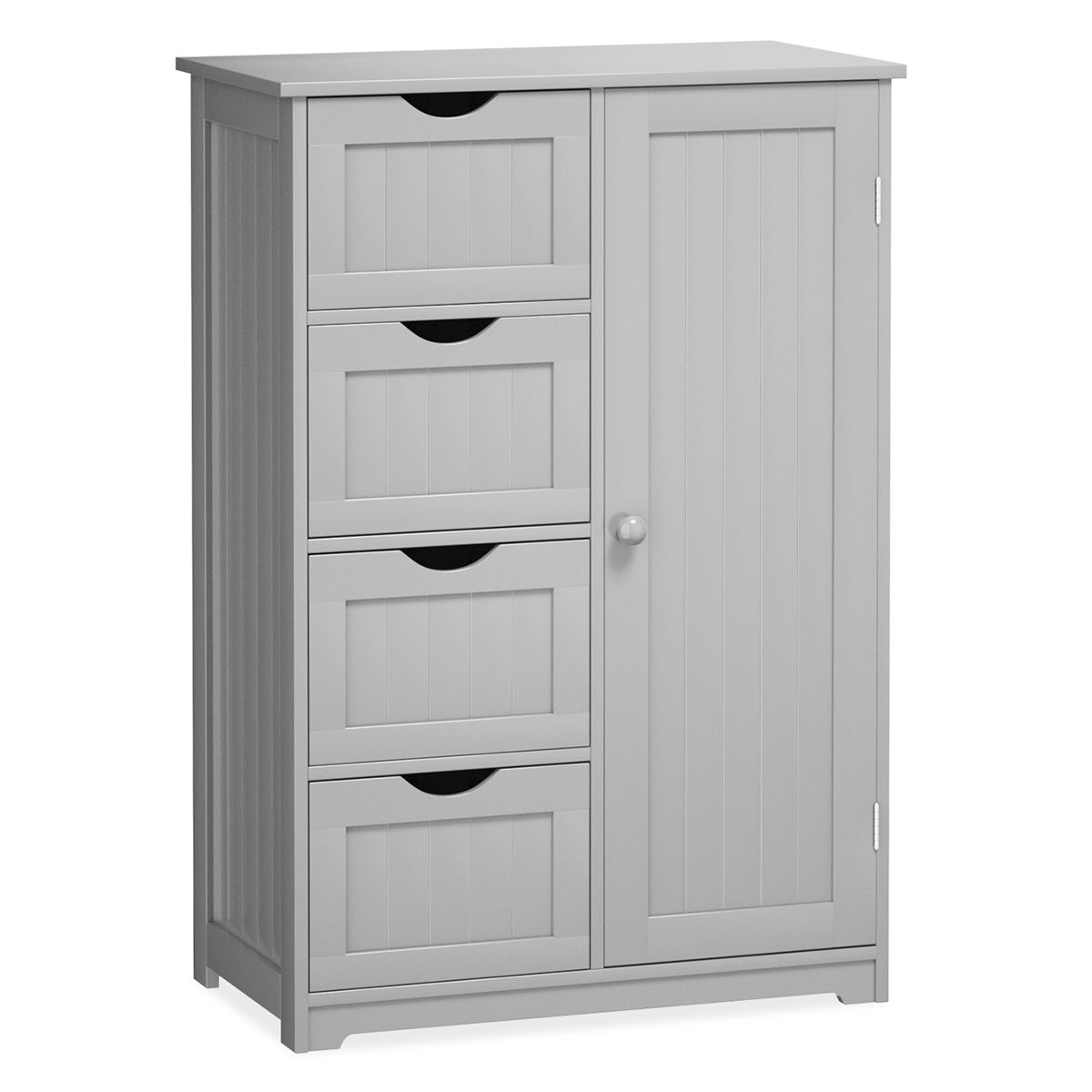 Gabinete de Baño con Cajones y Estante Ajustable