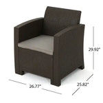 Silla Exterior de Ratán Sintético