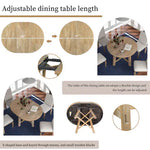 Circular Expandable Dining Table