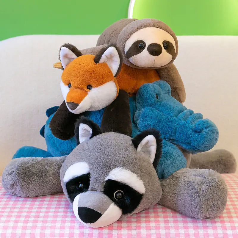 Cute Plush Toy Series for Girls' Bedroom Decor
