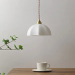 Japanese Wabi-Sabi Brass Designer Pendant Light