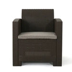 Silla Exterior de Ratán Sintético